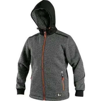 Chlapecká bunda Bunda CXS INDIANAPOLIS, dětská, tmavě-šedo-oranžová, vel. 120