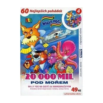 DVD film Willy Fog - 20 000 mil pod mořem 4 - DVD