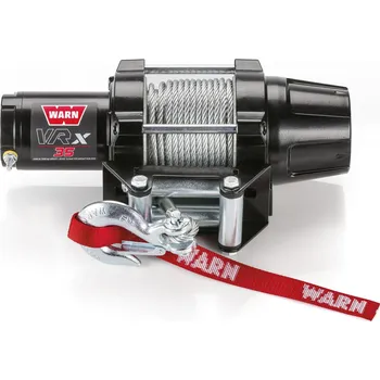 Chránič řídítek pro čtyřkolku Naviják VRX 3500LB s ocelovým lanem značky WARN® Yamaha ATV