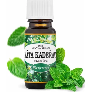 Přírodní produkt Saloos esenciální olej Máta kadeřavá varianta: 10ml