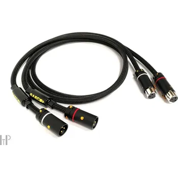 Audio kabel SAEC XR-5000 0,7m - Referenční signálový XLR kabel třídy High-End - Made in Japan