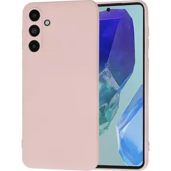 Pouzdro na mobilní telefon Kryt Samsung Galaxy M55 Techsuit SoftFlex - pink sand