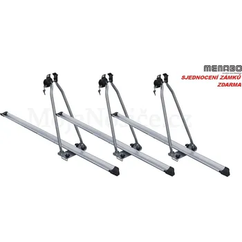 Nosič kol Menabo Top Bike Lock - zamykatelný, sada 3ks SJEDNOCENÍ ZÁMKŮ ZDARMA! MB0013