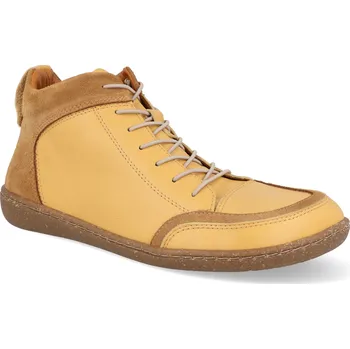 Barefoot dámské kotníkové boty KTR - Timoti Noce/yellow žluté Velikost: 41