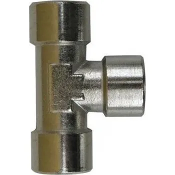 Fitinka Těleso vzduchového rozbočovače 3 - vývodový, vstup 1/4 TYP-T