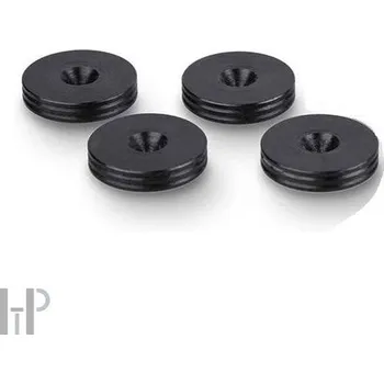 Příslušenství pro gramofon BABEXaudio Speakers pads Black - Set osmi podložek