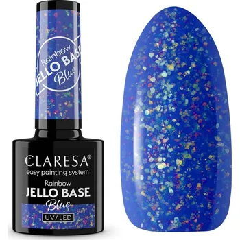 Lak na nehty Gel lak CLARESA® Rainbow Jello Base Blue