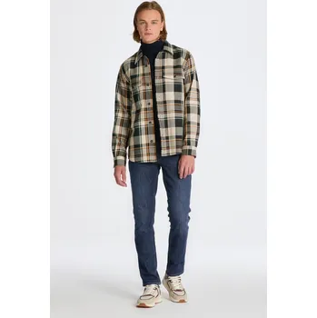 Pánské džíny DŽÍNY GANT REGULAR JEANS DARK BLUE WORN IN