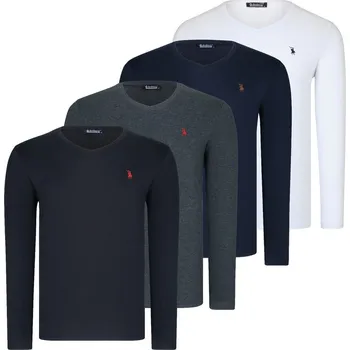 Pánské tričko Pánské triko 4pack dewberry dewberry černá 1716054