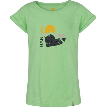 Chlapecké tričko Dětské triko HANNAH KAIA JR PARADISE GREEN 116