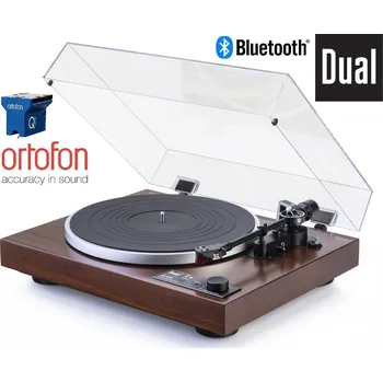 Gramofon DUAL CS 529 Walnut - Ortofon QUINTET BLUE