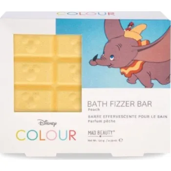 Koupelová sůl Mad Beauty - Colour Bath Fizzer Bar Dumbo Soli a bomby do koupele 130 g unisex