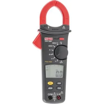 Multimetr Klešťový měřicí přístroj 600A ac 600V ac 600V dc 600A dc 400Ω, CAT II 1000 V, CAT III 600 V, typ displeje: LCD RS PRO