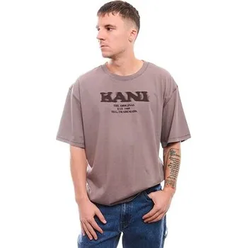Pánské tričko Triko Karl Kani - Retro Sprayed Tee - Taupe velikost S