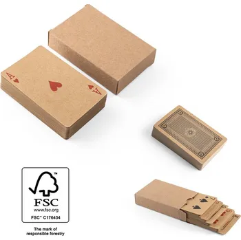 Diář STRICKER Balíček 54 klasických karet z kraftového papíru FISCHER Barva: černá