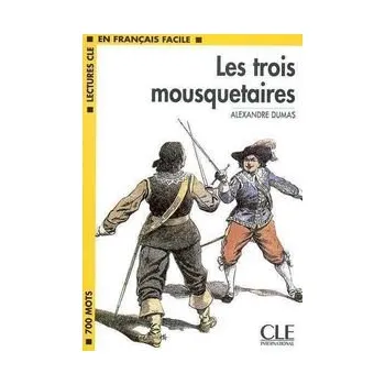 Cizí jazyk Lectures faciles N1: Les Trois Mousquetaires - Livre