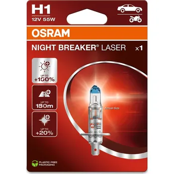 Autožárovka Zarovka, dalkovy svetlomet ams-OSRAM 64150NL-1BL