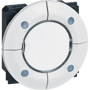 vypínač CL 4 TLAČ.+POPIS KNX BÍLÁ *067570 Legrand