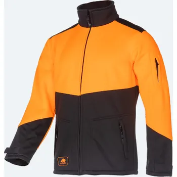Pánská softshellová bunda Softshellová bunda SIP PROTECTION TIBET 561A HiVis oranžová-černá L