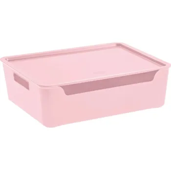 Zahradní úložný box Tontarelli Úložný box BELLA XXL s víkem - 9,15 l růžová 8034531602 8034531602