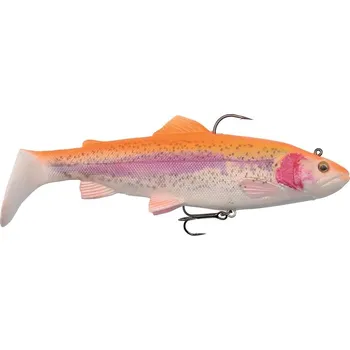 Nástraha Savage Gear Gumová Nástraha 4D Rattle Trout Chrastící Pstruh Golden Albino-17 cm 80 g