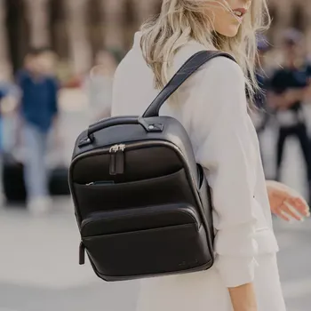 Městský batoh Loulex Mini-Bag Black - Mini-fotobatoh černý