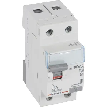 Proudový chránič TX3 CHRÁN. 2P 63A 100MA A *411566 Legrand