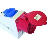 Zásuvka nást 9215-6f Combo 16A/5+ 230V IP44