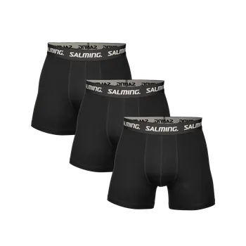 Boxerky SALMING 3-pack Cotton Boxer Black XL - XL