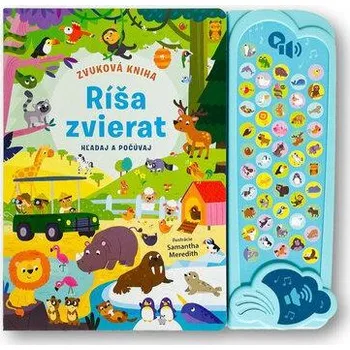 Leporelo Zvuková kniha Ríša zvierat