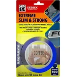 Extra tenká a silná oboustranná páska DEBBEX EXTREME SLIM & STRONG 5m