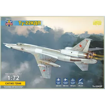 Plastikový model 1:72 Tupolev Tu-22KDP Anti-Radar Missile Carrier