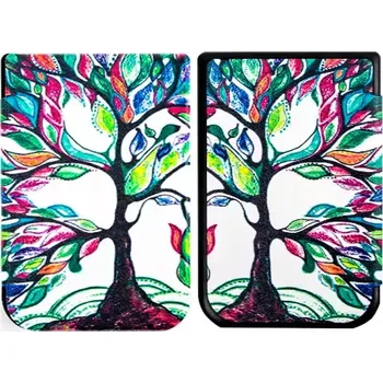 Pouzdro na čtečku elektronické knihy ARMORI TRIMER T034 - pouzdro pro Pocketbook 631 Touch HD - motiv Tree + BONUSY
