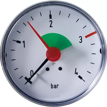 Afriso Manometr 63 mm 3/8"-3 bary - axiál