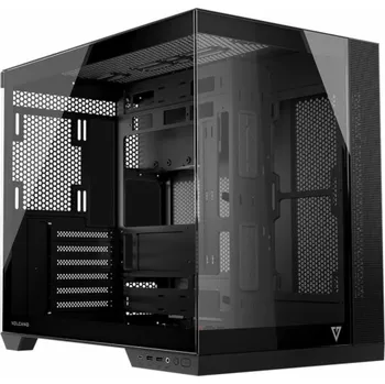 PC skříň Počítačová skříň MODECO Volcano Panorama Midi