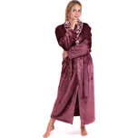Župan s límcem Flora mauve wine 25 56 4853 - L