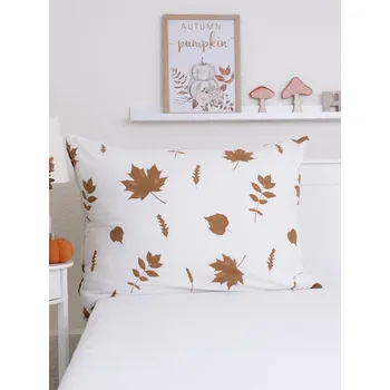 Bytový textil MKLůžkoviny.cz Bavlněný povlak na polštář 70 x 90 cm podzim