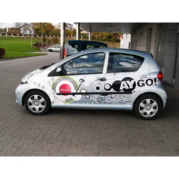 Tuning RIDER AUTO Boční ochranné lišty dveří Toyota Aygo 5D 05R