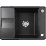 Teka Estela granitový dřez 67x50 cm šedá/grafitová/onyx 40148090