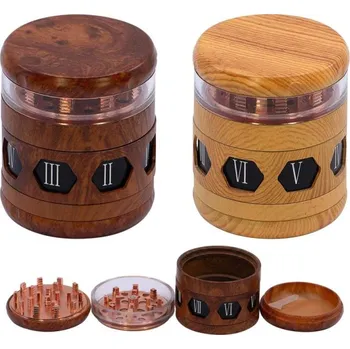 Humidor Drtič tabáku kov+plast ø 6,3cm 11576