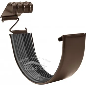 Spojka žlabů s těsněním 250 KJG pozinkovaná barvená / lakovaná