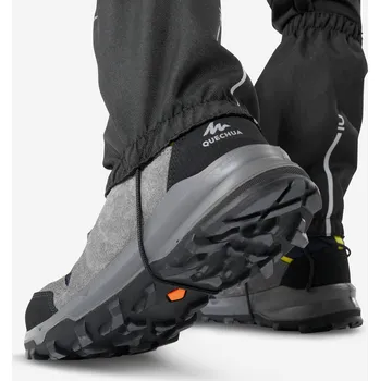 turistický návlek QUECHUA Dětské turistické návleky S ČERNÁ