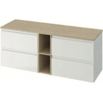 Nábytek Cersanit Moduo 140cm, sestava 115, bílá