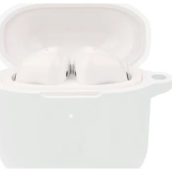 Příslušenství pro sluchátka Silikonové ochranné pouzdro pro Xiaomi Redmi Buds 5 - bílé