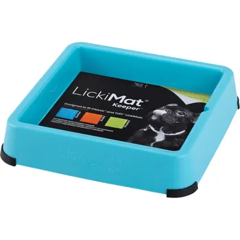 Miska pro psa LickiMat Miska Keeper Tyrkysová