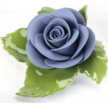 Aelteste Volkstedter Modrá porcelánová růže