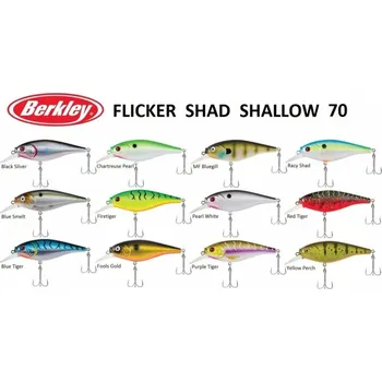 Umělá nástraha Berkley wobler Flicker Shad 7 Fol´s Gold
