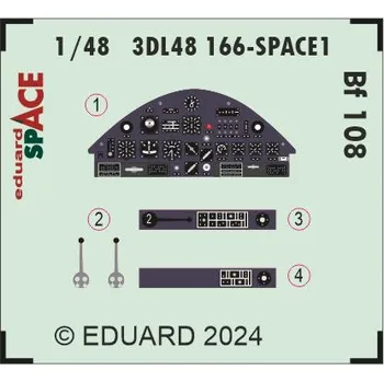 Plastikový model Eduard 1/48 Bf 108 SPACE (EDUARD)