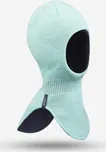 WEDZE Dětská lyžařská kukla Warm Reverse pro nejmenší zeleno-modrá MODRÁ
