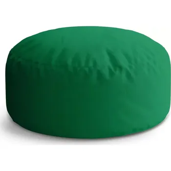 Sedací pytel Kulatý taburet Circle Bledě zelená: 38x48 cm - Sablio